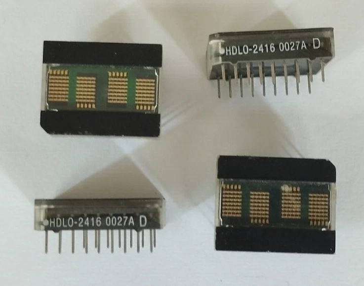 1Pc HDLO-2416 Four Character 5.0 mm (0.2 inch)  SMART 5 x 7 Alphanumeric Display - Image 1 of 3