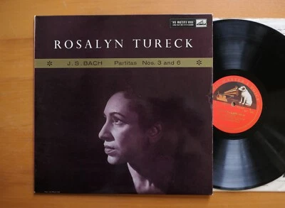 ALP 1692 ED1 Rosalyn Tureck Bach Partitas Nos. 3 and 6 HMV 1st R/G Mono EX - Image 1 of 4
