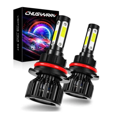 For Ford Fusion 2017-2020 Headlight High or Low beam Bulb WHITE H8/H11/H9 4-side - Image 1 of 4