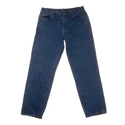 Kirkland Signature Tapered Blue Jeans Mens 40x34 - Image 1 of 4