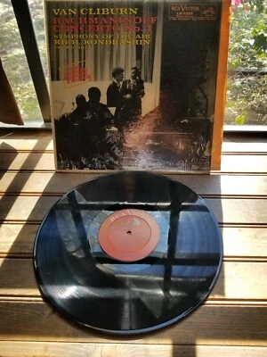 Van Cliburn Rachmaninoff Concerto No. 3 Kondrashin LP RCA Mono Vinyl Record Foto 1 de 4