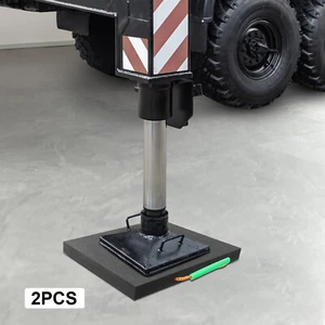 2pcs Heavy Duty Stabilizing Blocks Medium Size Support Pads Square Support Pad - Afbeelding 1 van 18
