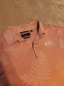 PRISTINE Greg Norman Southern Dunes mens polo golf shirt XXL Pink Hawaiian 2xl - Picture 1 of 6