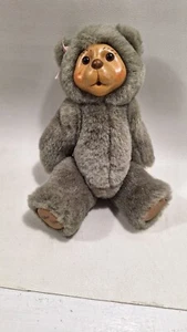 Brauner Teddybär Raikes Bears 1990 Kinderzimmer Miniaturen - Bild 1 von 6