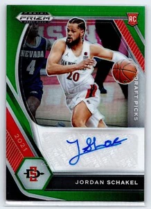 2021 Panini Prizm Draft Picks #DP-JSC Jordan Schakel Draft Picks Autographs - Picture 1 of 2