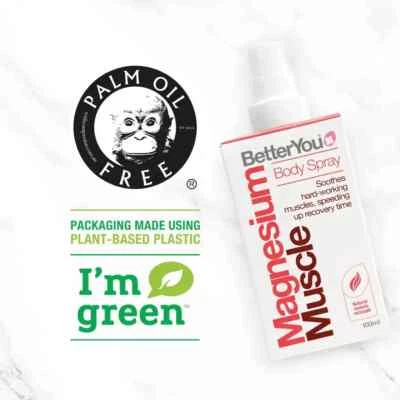 Spray corporal muscular magnesio calma los músculos que trabajan duro EFECTIVO TODO NATURAL Foto 1 de 4