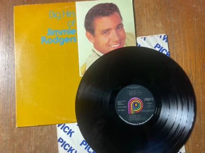 Big Hits Of Jimmie Rodgers LP Vinyl Record Reissue Pickwick SPC-3599 VG - Image 1 of 4