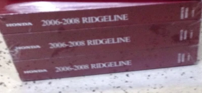 Honda Ridgeline 2006 2007 2008 manual de taller de reparación de servicio nuevo Foto 1 de 2