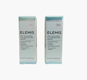 ELEMIS PRO-COLLAGEN FUTURE RESTORE SERUM (Pair of 2 Travel Sizes/5ml ea. = 10ml) - Picture 1 of 2