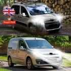 For Citroen Berlingo - 4Side LED Headlights Bulbs H4 Conversion Kit 6000K White