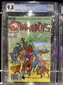 Thundercats #1 Newsstand CGC 9.8 White Pages - Picture 1 of 1