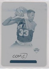2013 Panini National Treasures Printing Plate Cyan 1/1 Patrick Ewing #30 HOF e1e