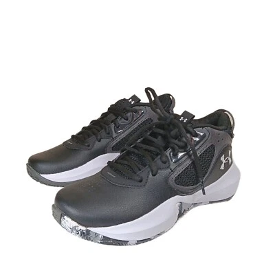 Under Armour Lockdown 6 Tenis Mujer 8.5 Cuero Negro Baloncesto Deportes Nuevas Foto 1 de 4