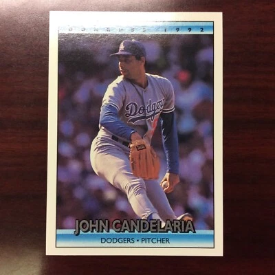 1992 Donruss #125 John Candelaria Los Angeles Dodgers - Image 1 of 2
