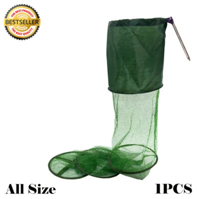 Garnelen Krabbe Faltbar Reuse Angeln Fischfalle Köderfischreuse Fischernetz - Bild 1 von 4