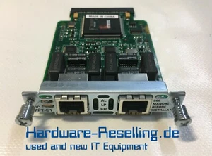 Cisco VWIC 2MFT-E1 CTRLR E0 / E1 Carte D'Interface 800-04479-04 73-3663-04 B0 - Zdjęcie 1 z 1