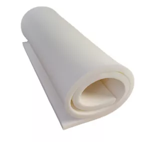 Schaumshtoff Zuschnitt Schaumstoffplatte 120x200 RG25/44 Weiß Mittelhart - Bild 1 von 9