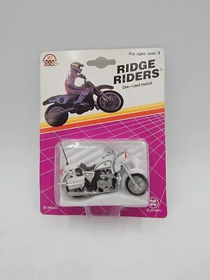 Zylmex - Zee Toys - Ridge Riders - Kawasaki 1000 Police Motorcycle - ©1993 - ¡NUEVO! Foto 1 de 4
