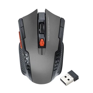 Pc Optical Wireless Mouse Laptop Cordless Usb Computer 2.4GHz Gaming Scroll Mice - Picture 1 of 27
