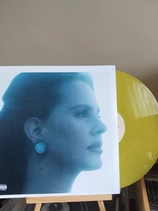 Lana Del Rey - Blue Banisters Transparent Yellow Vinyl 2LP Alt Cover - Picture 1 of 15