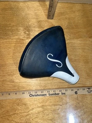 Винтажный Schwinn S логотип Mesinger сиденье седло фиолетовый фиолетовый улей пружины 1960-х - Изображение 1 из 4