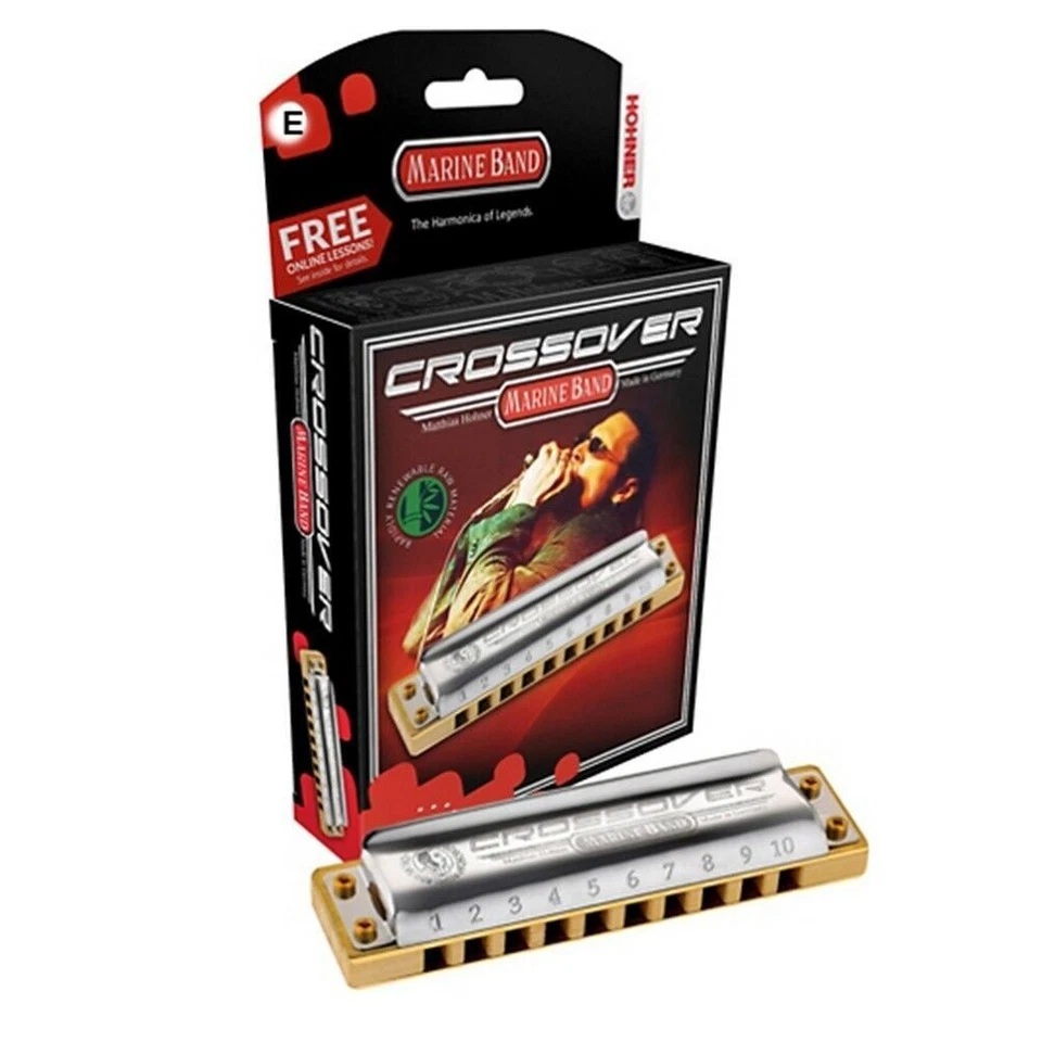 Hohner Marine Band Crossover Diatonic Harmonica M2009 Key of G - Image 1 of 1