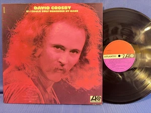 DAVID CROSBY COULD REMEMBER 840003 ATL. ORIGINAL FRANCE LP EXC - Imagen 1 de 4
