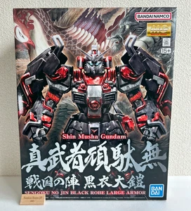 MG 1/100 Shin Musha Gundam Sengoku no Jin Black Armor Model kit Bandai Spirits - Picture 1 of 21