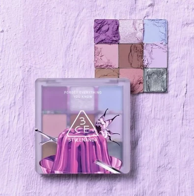 3CE MULTI EYE COLOR PALETTE SCARF EDITION 25F/W #Lavender Moon #Burgundy Clash - Image 1 of 2