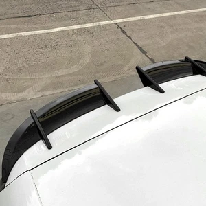 (Schwarz Glänzend) 2 STÜCKE Auto Heckspoiler AK Style Winddruckreduzierung - Bild 1 von 23