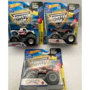 Hot Wheel Monster Trucks Off Road Destroyer Madusa Northern Nightmare Nuevo en Paquete  - Imagen 1 de 5