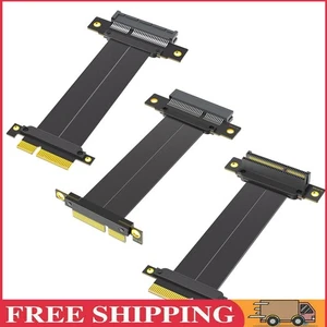 PCIE 4X Extension Cable with Gold-Plated Connector PCI-E 4X Extender Adapter - Afbeelding 1 van 13