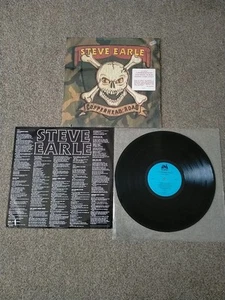 Steve Earle Copperhead Road LP 1988 US Import Uni Records MD1/MD2 Vinyl is EX - Picture 1 of 10