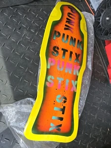 Punk Stix Skateboard Custom  - Picture 1 of 6