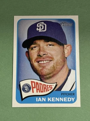 Ian Kennedy 2014 Topps Heritage San Diego Padres #193 Y99 - Image 1 of 2