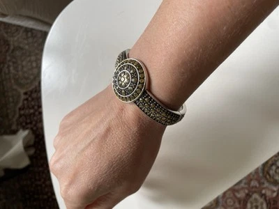 Vintage Mixed Metal Cuff- O/S - Bild 1 von 4