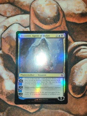 FOIL Tezzeret, Agent of Bolas Mirrodin Besieged MBS MTG Magic the Gathering - Image 1 of 2