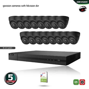 HIKVISION HILOOK CCTV SYSTEM 5MP DVR AUSSEN NACHTSICHT SICHERHEIT HD KAMERA KIT - Bild 1 von 45