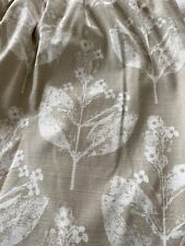 Laura Ashley curtains (pair ) taupe botanic print each 160 cm wide & 130 drop
