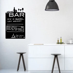  Tafelfolie Hausbar Tafel, Bar, Wandsticker, Wandaufkleber, Wanddekoration - Bild 1 von 1