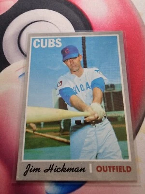 1970 Topps - #612 Jim Hickman - Image 1 of 2