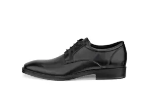 Men's Ecco Metropole Milan Leather Derby Shoe Black 523314 01001 - Picture 1 of 6