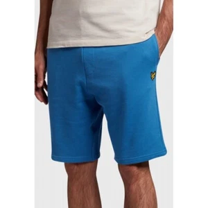 Mens Summer Lyle Scott ML414VOG Cotton Jersey Sweat Short Blue**RRP £50.00** - Bild 1 von 3