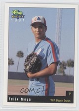 1991 Classic Best West Palm Beach Expos Felix Moya #8