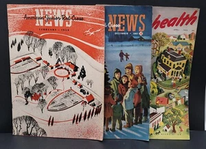 AMERICAN JUNIOR RED CROSS NEWS Magazine Feb 1954 Dec 1961 Todays Health 1953 - Imagen 1 de 10