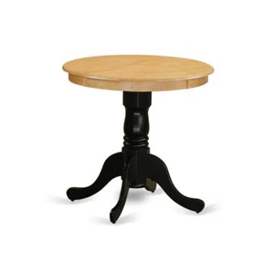 Dining Table Oak & Black, EMT-OBK-TP - Picture 1 of 2