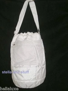 RARO~Stella McCartney Adidas PACKAWAY BOLSA DE NATACIÓN Mochila de Mano Playa Gimnasio Bolsa de Lona - Imagen 1 de 1