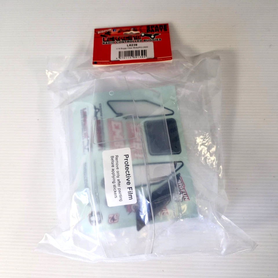 LC Racing EMB-1 Stock Body Clear 1:14 L6239 - Image 1 of 4