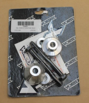 Deslizadores de cuadro Vortex para Kawasaki ZX6R 2007-2012 Foto 1 de 4