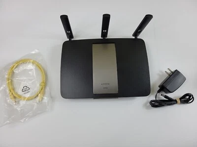 Linksys EA6900 V1.1 AC1300 4 Port Gigabit Wireless Router bundled power adapter - Image 1 of 4